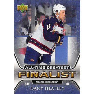 Řadové karty - Heatley Dany - 2005-06 Upper Deck All-Time Greatest No.4