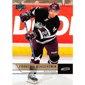 Řadové karty - Beauchemin Francois - 2006-07 Upper Deck No.6
