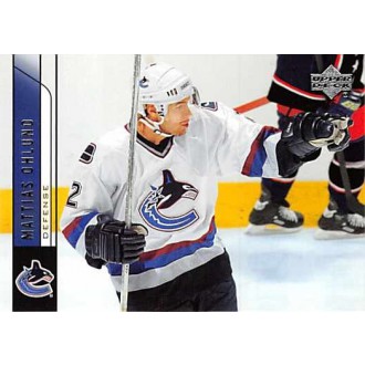 Řadové karty - Ohlund Mattias - 2006-07 Upper Deck No.190