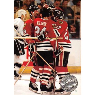 Řadové karty - Chicago Blackhawks - 1991-92 Pro Set Platinum No.141