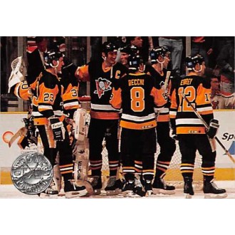 Řadové karty - Pittsburgh Penguins - 1991-92 Pro Set Platinum No.144