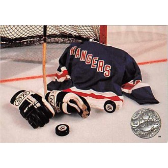 Řadové karty - New York Rangers - 1991-92 Pro Set Platinum No.149