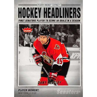 Insertní karty - Heatley Dany - 2006-07 Fleer Hockey Headliners No.HL17