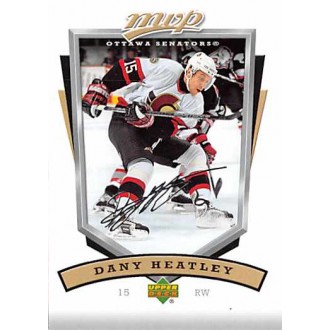 Řadové karty - Heatley Dany - 2006-07 MVP No.207