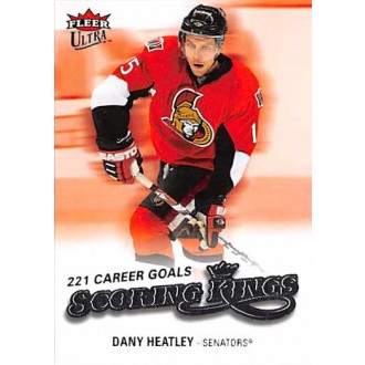 Insertní karty - Heatley Dany - 2008-09 Ultra Scoring Kings No.SK18