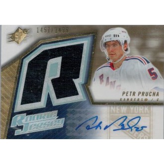 Jersey karty - Průcha Petr - 2005-06 SPx No.174