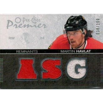 Jersey karty - Havlát Martin - 2007-08 OPC Premier Remnants Triples No.PR-MA