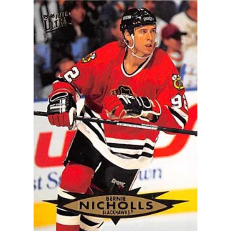 Řadové karty - Nicholls Bernie - 1995-96 Ultra No.34