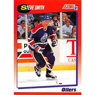 Řadové karty - Smith Steve - 1991-92 Score Canadian Bilingual No.11