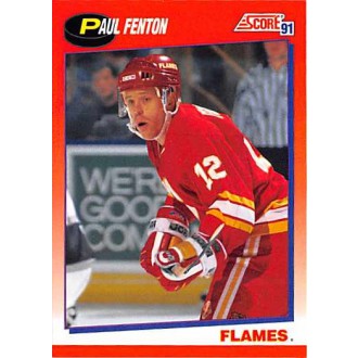 Řadové karty - Fenton Paul - 1991-92 Score Canadian Bilingual No.14