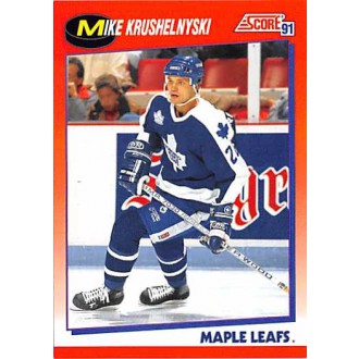 Řadové karty - Krushelnyski Mike - 1991-92 Score Canadian Bilingual No.33