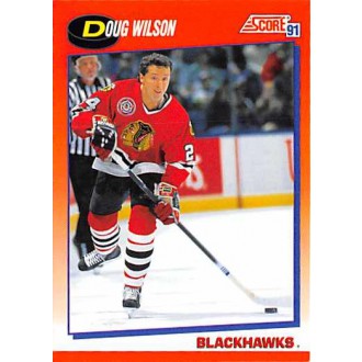 Řadové karty - Wilson Doug - 1991-92 Score Canadian Bilingual No.35