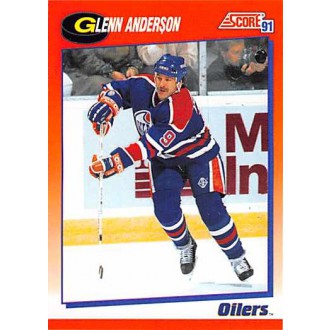 Řadové karty - Anderson Glenn - 1991-92 Score Canadian Bilingual No.47