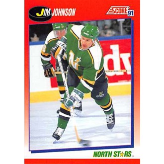 Řadové karty - Johnson Jim - 1991-92 Score Canadian Bilingual No.52