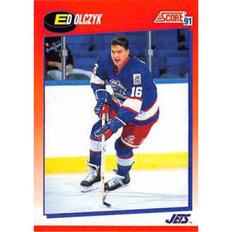Řadové karty - Olczyk Ed - 1991-92 Score Canadian Bilingual No.60