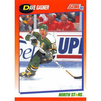 Řadové karty - Gagner Dave - 1991-92 Score Canadian Bilingual No.72