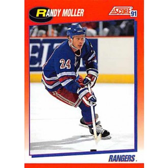 Řadové karty - Moller Randy - 1991-92 Score Canadian Bilingual No.79