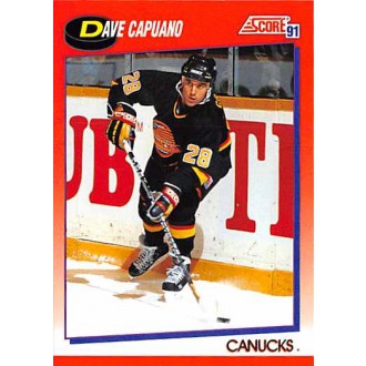 Řadové karty - Capuano Dave - 1991-92 Score Canadian Bilingual No.86