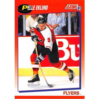 Řadové karty - Eklund Pelle - 1991-92 Score Canadian Bilingual No.91