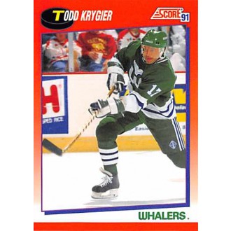 Řadové karty - Krygier Todd - 1991-92 Score Canadian Bilingual No.97
