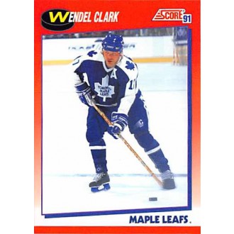 Řadové karty - Clark Wendel - 1991-92 Score Canadian Bilingual No.116