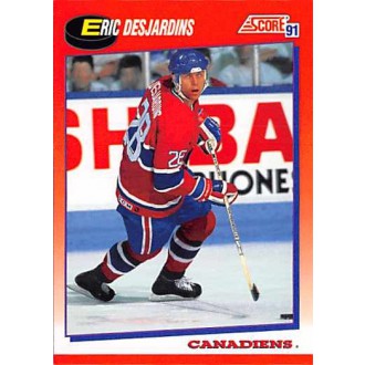Řadové karty - Desjardins Eric - 1991-92 Score Canadian Bilingual No.119