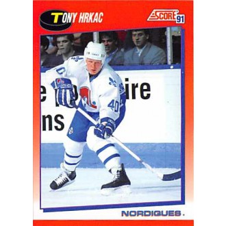 Řadové karty - Hrkac Tony - 1991-92 Score Canadian Bilingual No.122