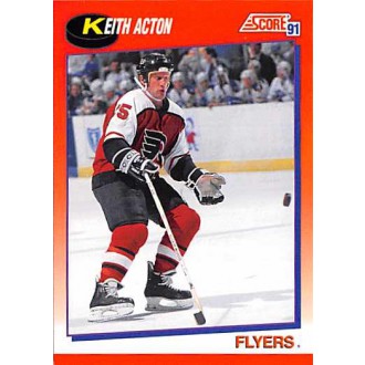 Řadové karty - Acton Keith - 1991-92 Score Canadian Bilingual No.133