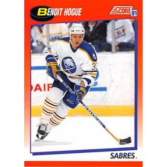 Řadové karty - Hogue Benoit - 1991-92 Score Canadian Bilingual No.134