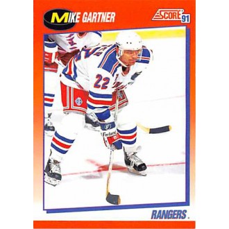 Řadové karty - Gartner Mike - 1991-92 Score Canadian Bilingual No.135