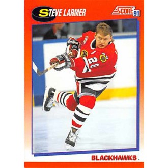 Řadové karty - Larmer Steve - 1991-92 Score Canadian Bilingual No.140