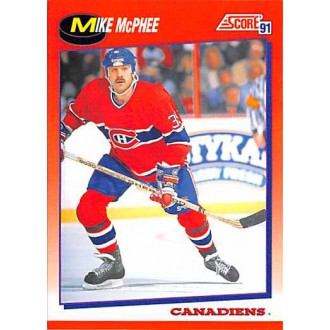 Řadové karty - McPhee Mike - 1991-92 Score Canadian Bilingual No.147