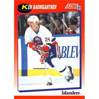 Řadové karty - Baumgartner Ken - 1991-92 Score Canadian Bilingual No.148