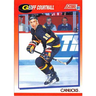 Řadové karty - Courtnall Geoff - 1991-92 Score Canadian Bilingual No.150