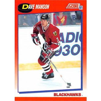 Řadové karty - Manson Dave - 1991-92 Score Canadian Bilingual No.152