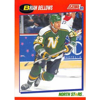 Řadové karty - Bellows Brian - 1991-92 Score Canadian Bilingual No.160
