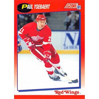 Řadové karty - Ysebaert Paul - 1991-92 Score Canadian Bilingual No.166