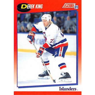 Řadové karty - King Derek - 1991-92 Score Canadian Bilingual No.167