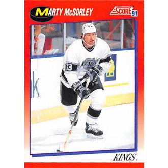 Řadové karty - McSorley Marty - 1991-92 Score Canadian Bilingual No.217