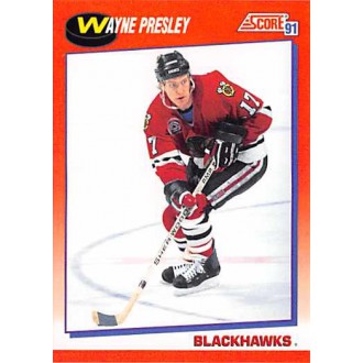Řadové karty - Presley Wayne - 1991-92 Score Canadian Bilingual No.221