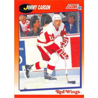Řadové karty - Carson Jimmy - 1991-92 Score Canadian Bilingual No.224