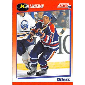 Řadové karty - Linseman Ken - 1991-92 Score Canadian Bilingual No.239