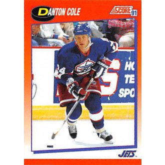 Řadové karty - Cole Danton - 1991-92 Score Canadian Bilingual No.240