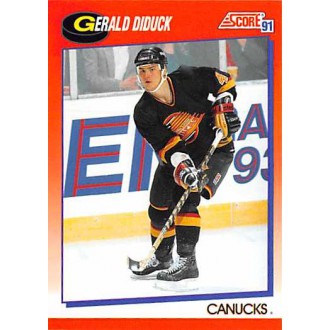 Řadové karty - Diduck Gerald - 1991-92 Score Canadian Bilingual No.243