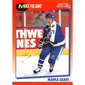 Řadové karty - Foligno Mike - 1991-92 Score Canadian Bilingual No.248