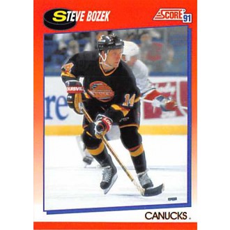 Řadové karty - Bozek Steve - 1991-92 Score Canadian Bilingual No.252