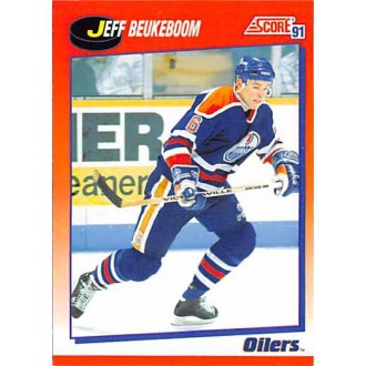Řadové karty - Beukeboom Jeff - 1991-92 Score Canadian Bilingual No.253