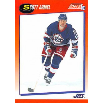 Řadové karty - Arniel Scott - 1991-92 Score Canadian Bilingual No.256