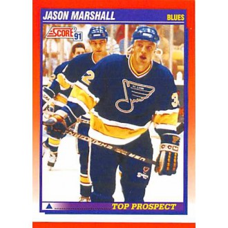 Řadové karty - Marshall Jason - 1991-92 Score Canadian Bilingual No.278