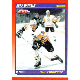 Řadové karty - Daniels Jeff - 1991-92 Score Canadian Bilingual No.290